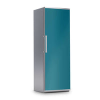 Kühlschrank Folie -Türkisgrün Dark- Kühlschrank 60x180 cm