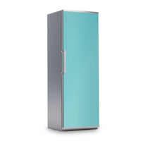 Kühlschrank Folie -Türkisgrün Light- Kühlschrank 60x180 cm