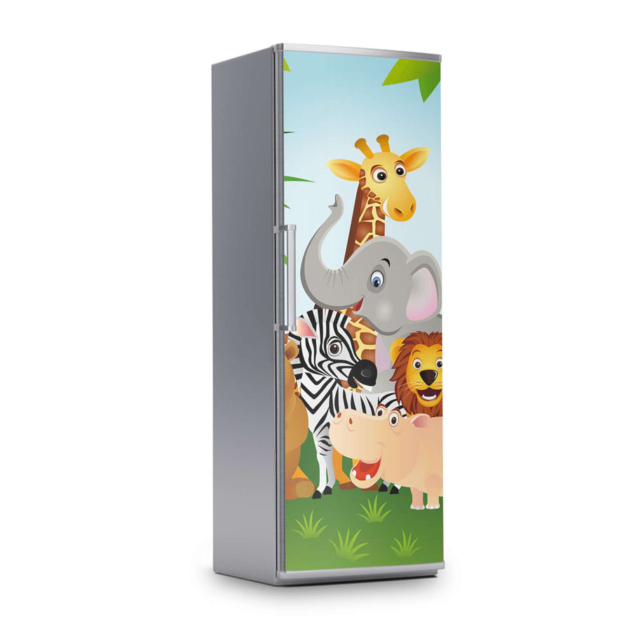 Kühlschrank Folie -Wild Animals- Kühlschrank 60x180 cm