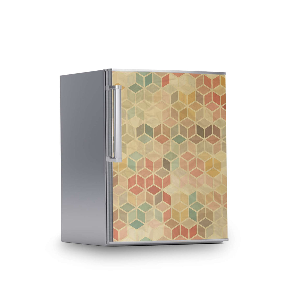 Kühlschrank Folie -3D Retro- Kühlschrank 60x80 cm