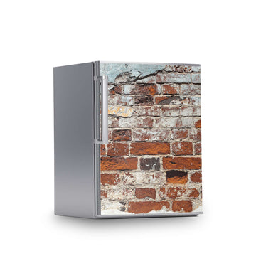 Kühlschrank Folie -Backstein- Kühlschrank 60x80 cm