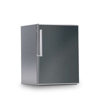 Kühlschrank Folie -Blaugrau Dark- Kühlschrank 60x80 cm
