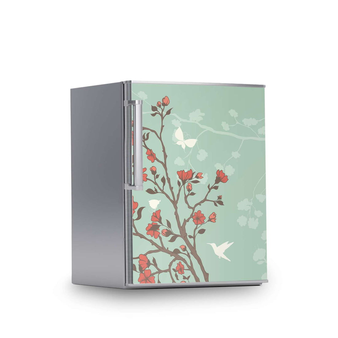Kühlschrank Folie -Blütenzauber- Kühlschrank 60x80 cm