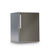 Kühlschrank Folie -Braungrau Dark- Kühlschrank 60x80 cm