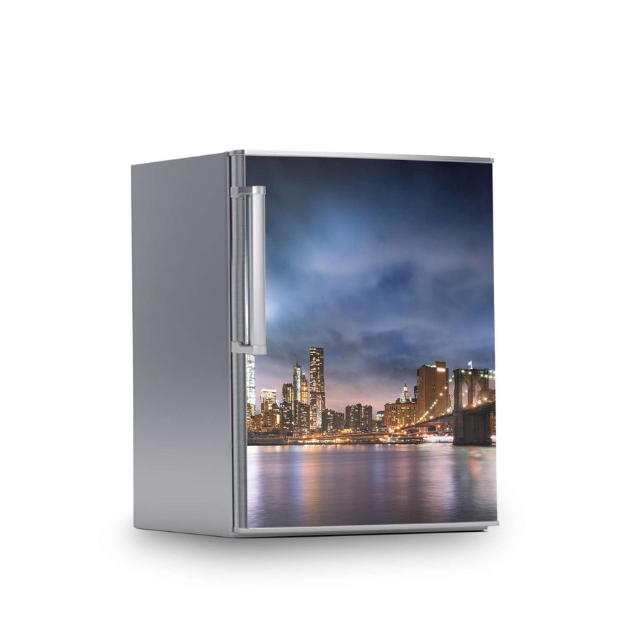 Kühlschrank Folie -Brooklyn Bridge- Kühlschrank 60x80 cm