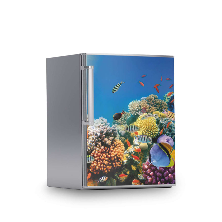 Kühlschrank Folie -Coral Reef- Kühlschrank 60x80 cm