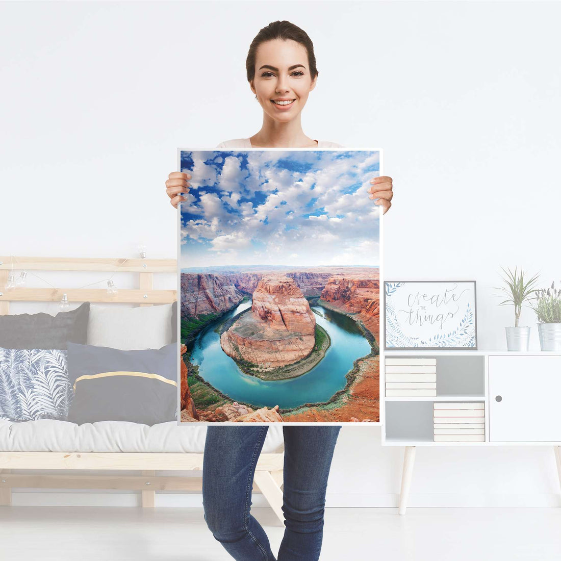 Kühlschrank Folie Grand Canyon - Küche - Kühlschrankgröße 60x80 cm