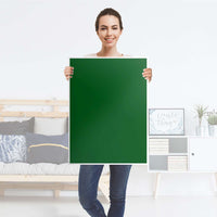 Kühlschrank Folie Grün Dark - Küche - Kühlschrankgröße 60x80 cm