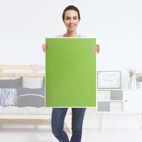 Kühlschrank Folie Hellgrün Dark - Küche - Kühlschrankgröße 60x80 cm