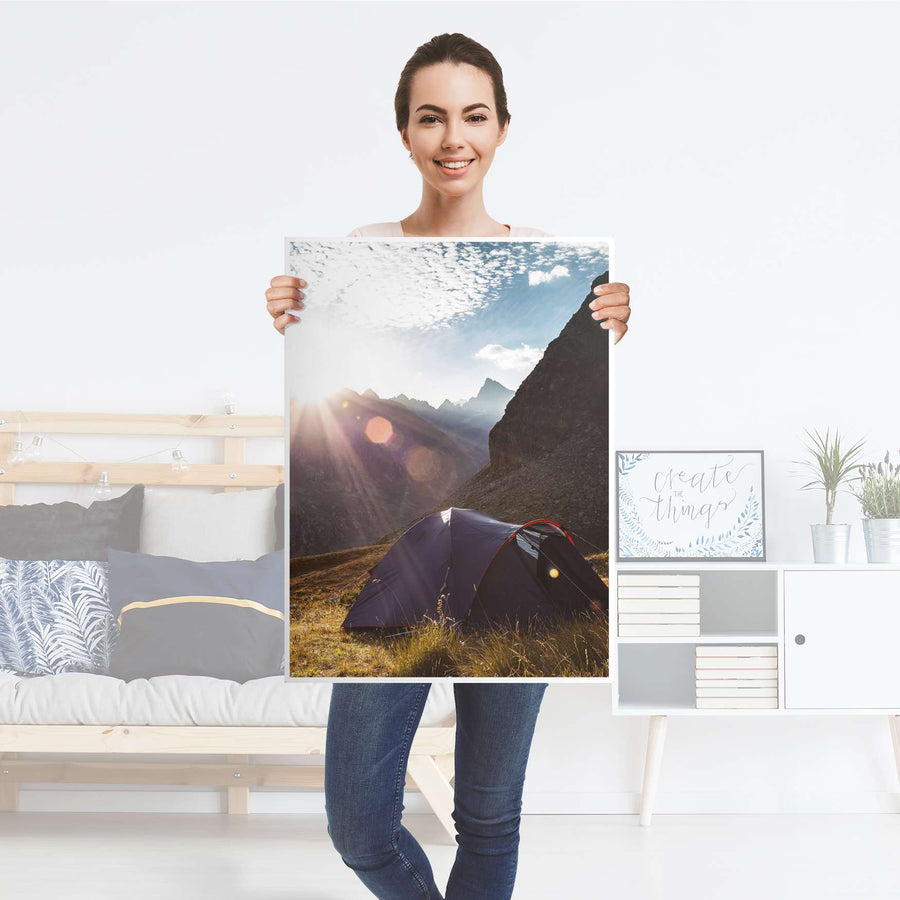 Kühlschrank Folie Into the Wild - Küche - Kühlschrankgröße 60x80 cm