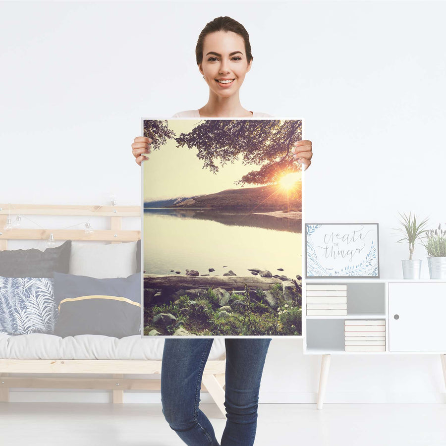 Kühlschrank Folie Seaside Dreams - Küche - Kühlschrankgröße 60x80 cm