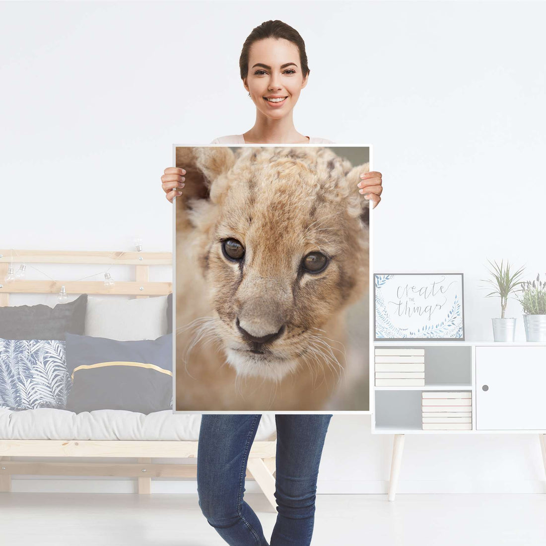 Kühlschrank Folie Simba - Küche - Kühlschrankgröße 60x80 cm