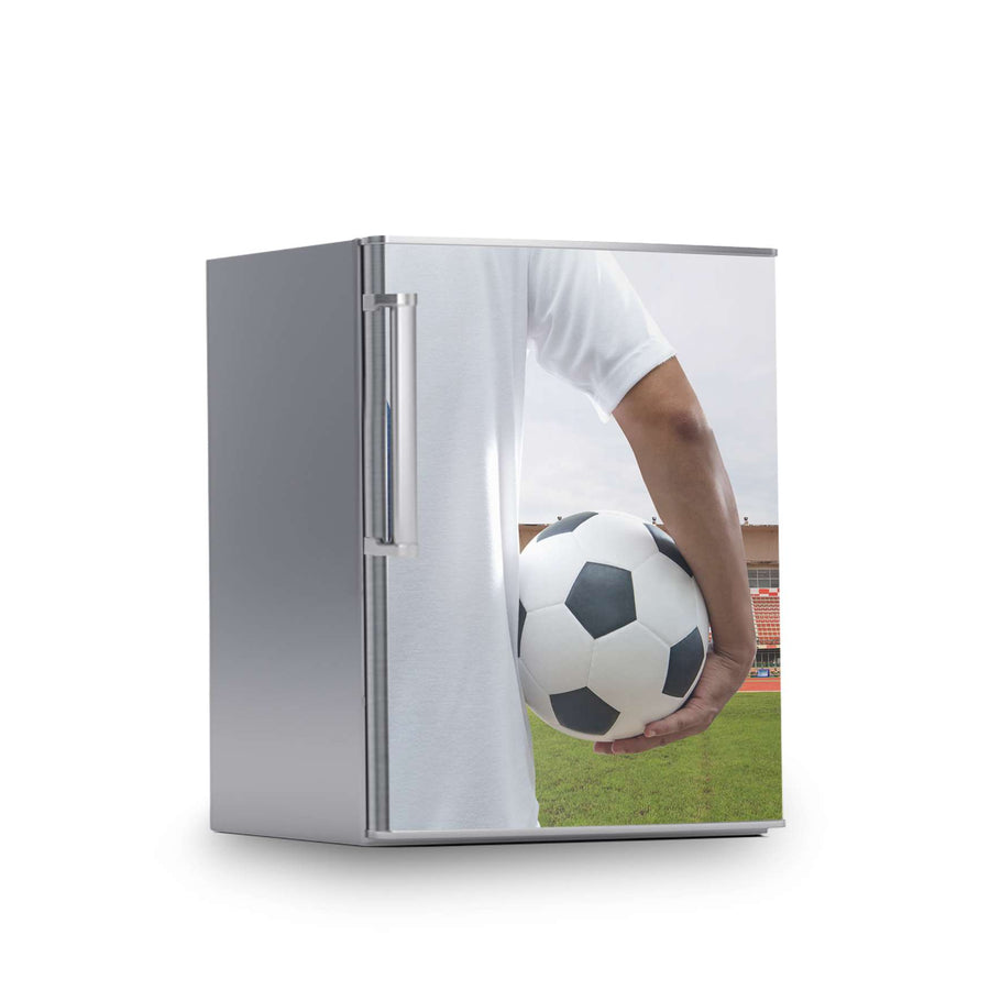 Kühlschrank Folie -Footballmania- Kühlschrank 60x80 cm