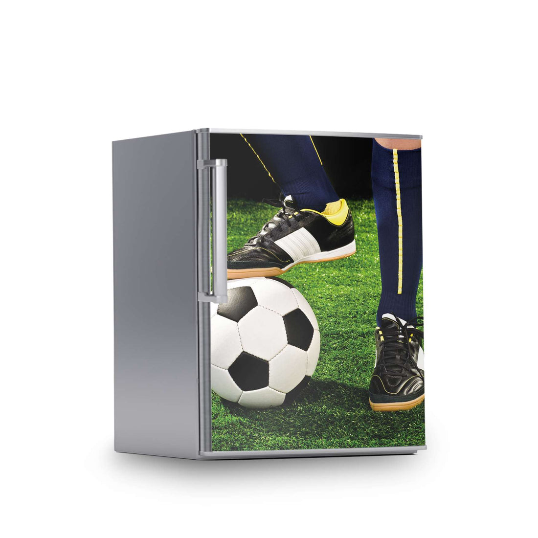Kühlschrank Folie -Fussballstar- Kühlschrank 60x80 cm