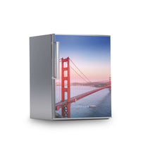 Kühlschrank Folie -Golden Gate- Kühlschrank 60x80 cm
