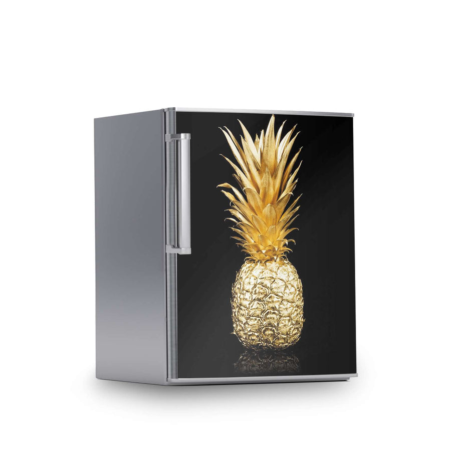Kühlschrank Folie -Goldenes Früchtchen- Kühlschrank 60x80 cm