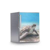 Kühlschrank Folie -Green Sea Turtle- Kühlschrank 60x80 cm