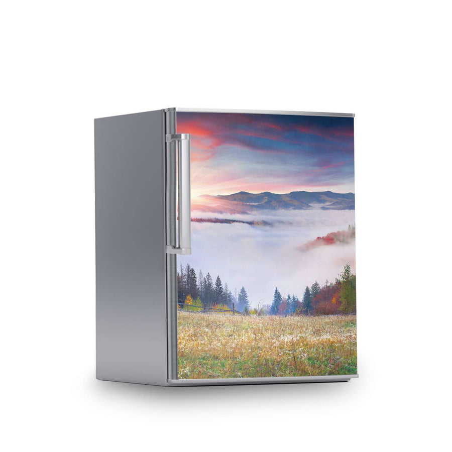 Kühlschrank Folie -Herbstwald- Kühlschrank 60x80 cm