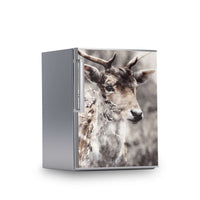 Kühlschrank Folie -Hirsch- Kühlschrank 60x80 cm