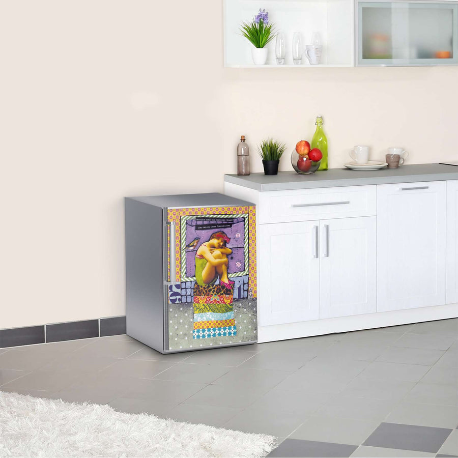 Kühlschrank Folie Himmel  Kühlschrank 60x80 cm