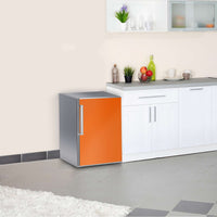 Kühlschrank Folie Orange Dark  Kühlschrank 60x80 cm