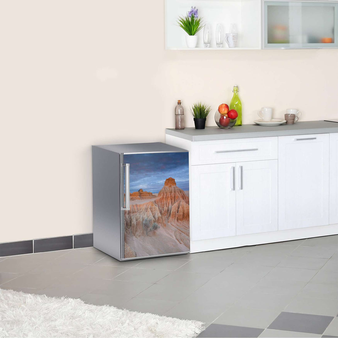 Kühlschrank Folie Outback Australia  Kühlschrank 60x80 cm