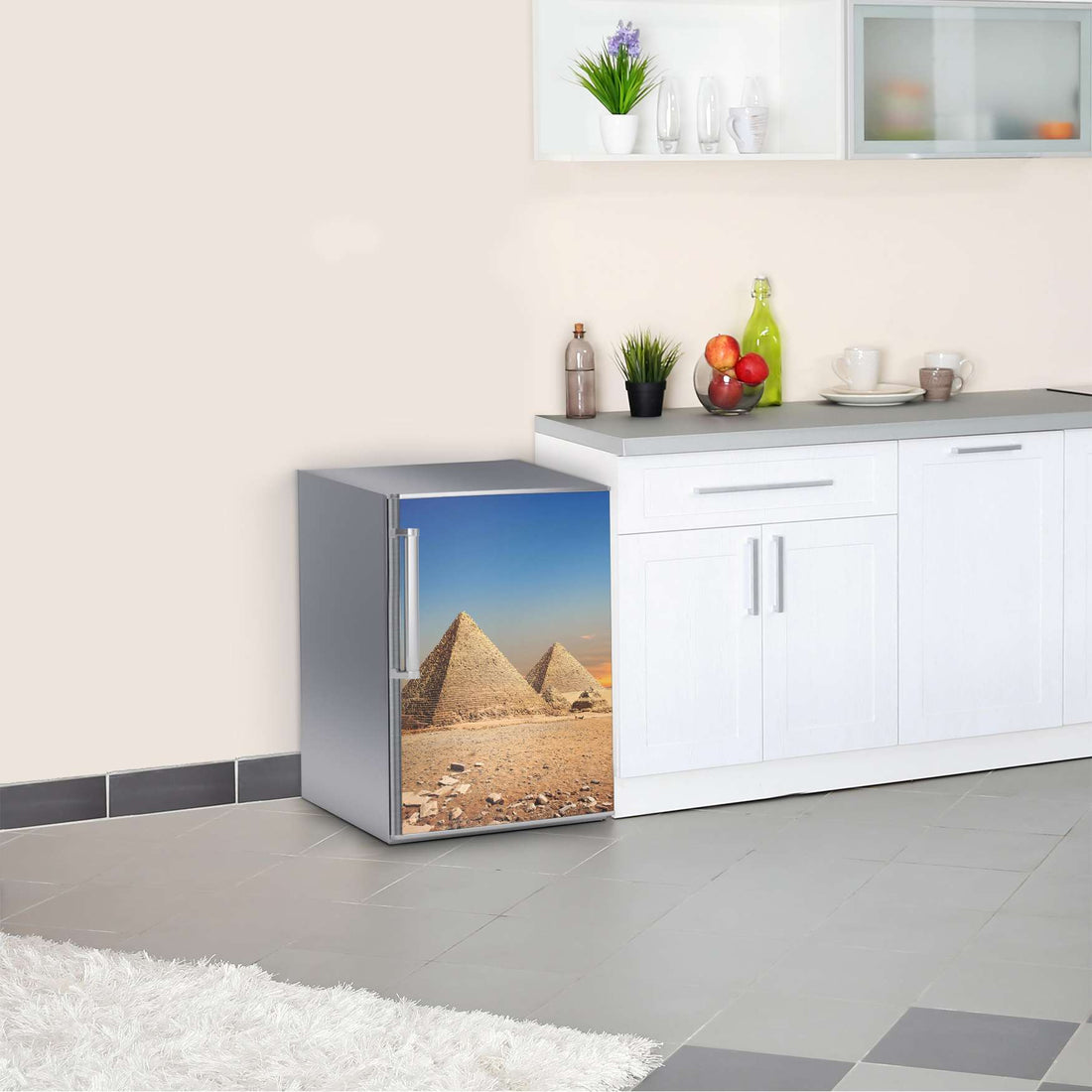 Kühlschrank Folie Pyramids  Kühlschrank 60x80 cm