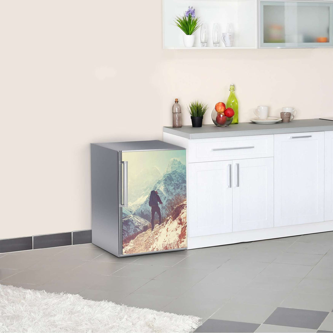 Kühlschrank Folie The sky is the limit  Kühlschrank 60x80 cm