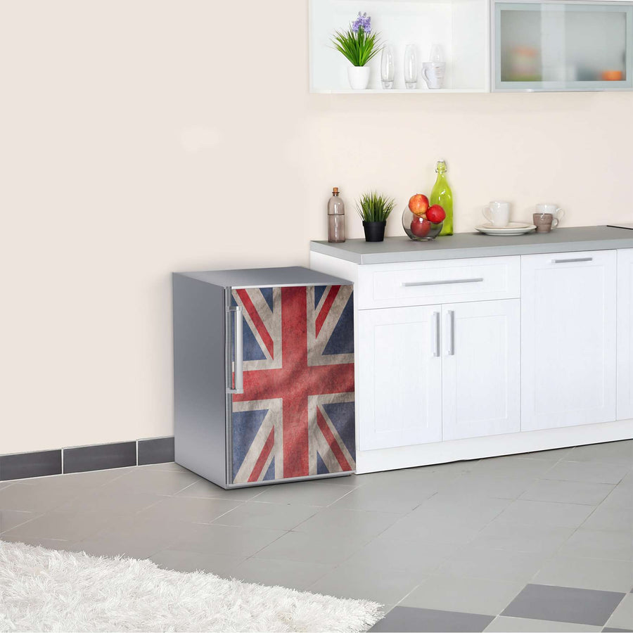 Kühlschrank Folie Union Jack  Kühlschrank 60x80 cm