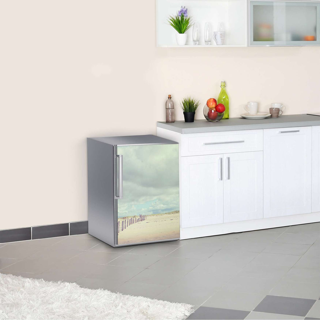 Kühlschrank Folie Wellenbrecher  Kühlschrank 60x80 cm