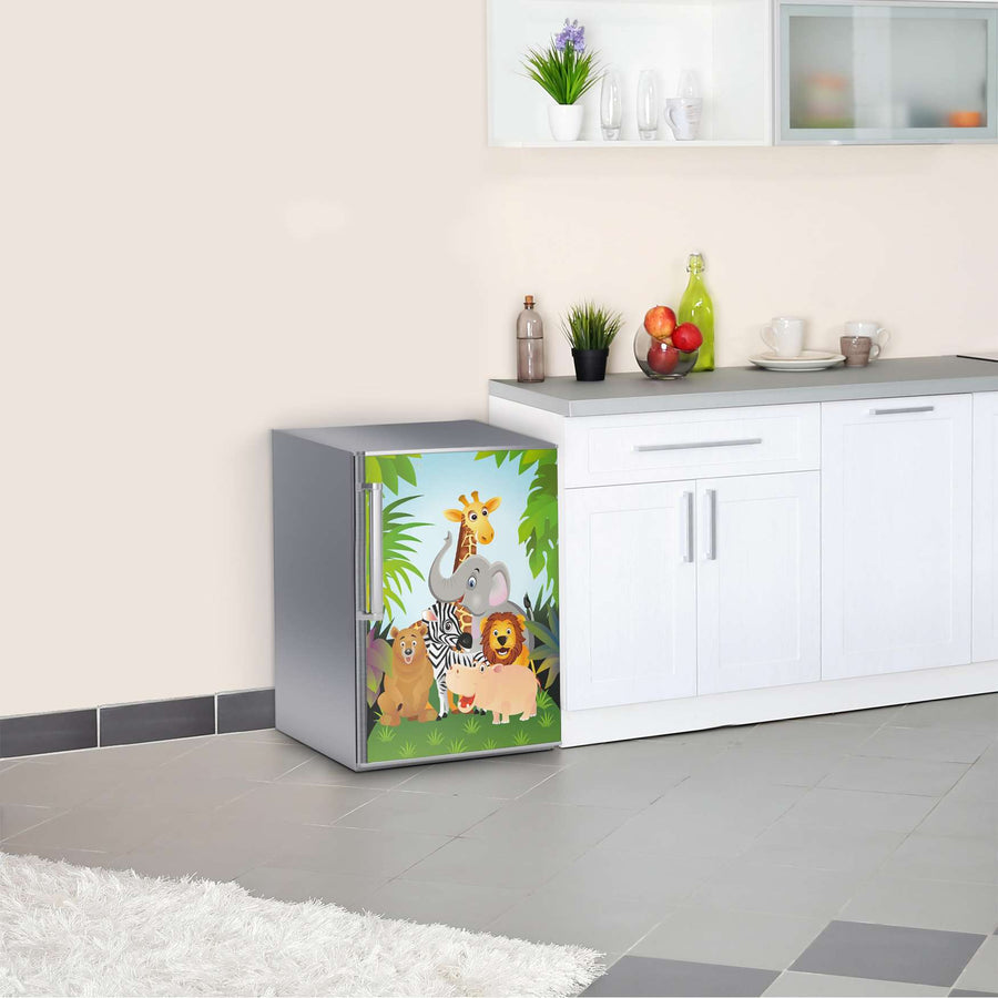 Kühlschrank Folie Wild Animals  Kühlschrank 60x80 cm