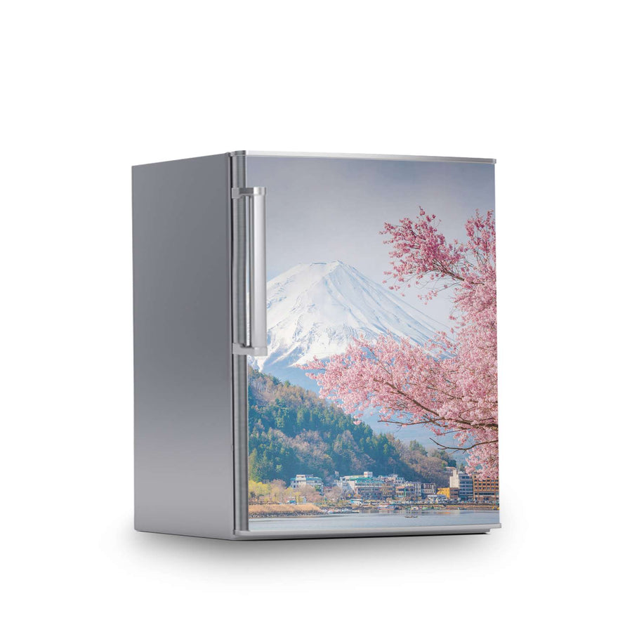 Kühlschrank Folie -Mount Fuji- Kühlschrank 60x80 cm