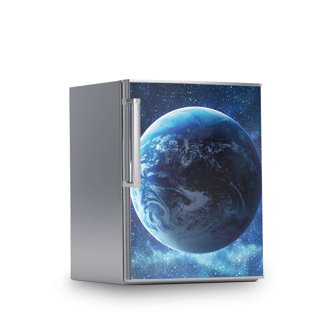 Kühlschrank Folie -Planet Blue- Kühlschrank 60x80 cm