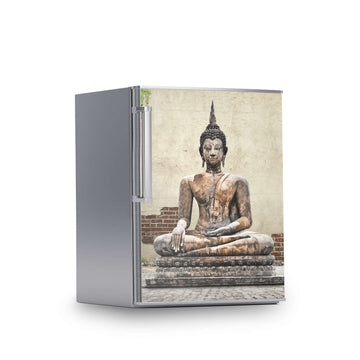 Kühlschrank Folie -Relaxing Buddha- Kühlschrank 60x80 cm