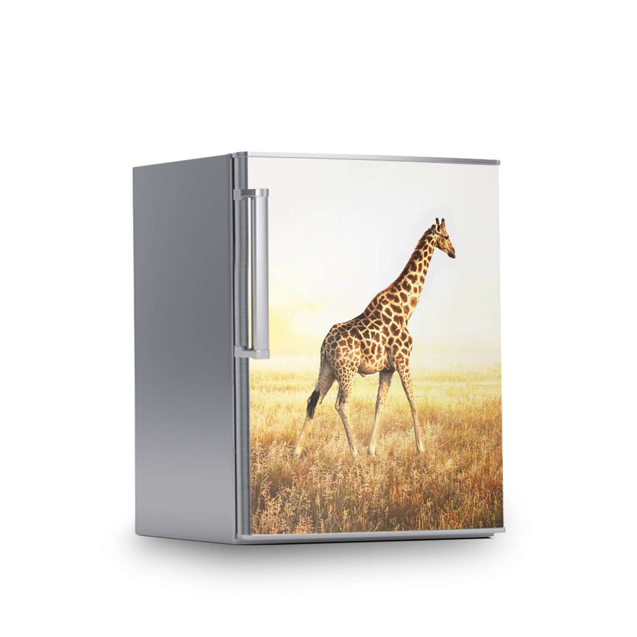 Kühlschrank Folie -Savanna Giraffe- Kühlschrank 60x80 cm