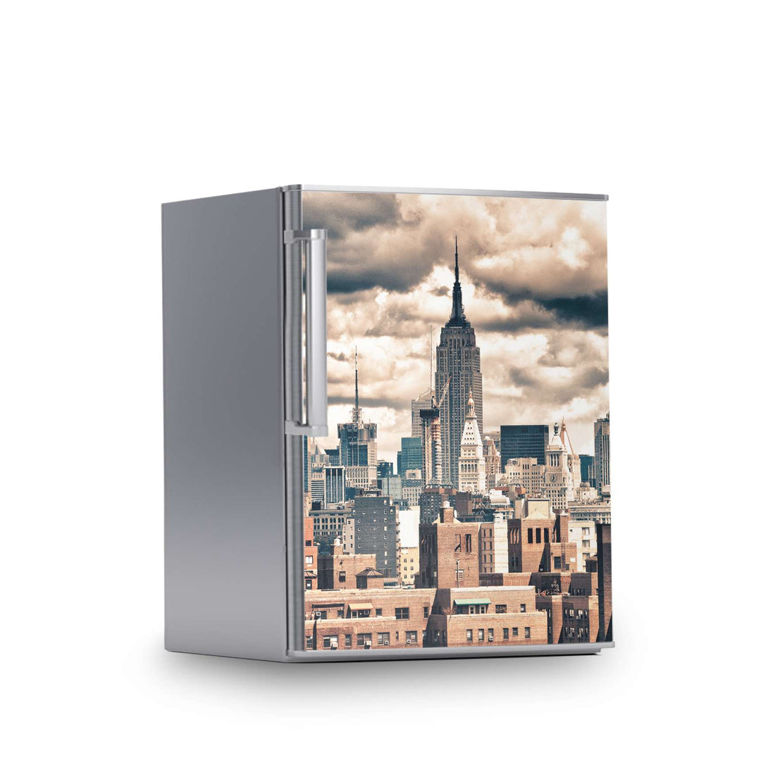 Kühlschrank Folie -Skyline NYC- Kühlschrank 60x80 cm