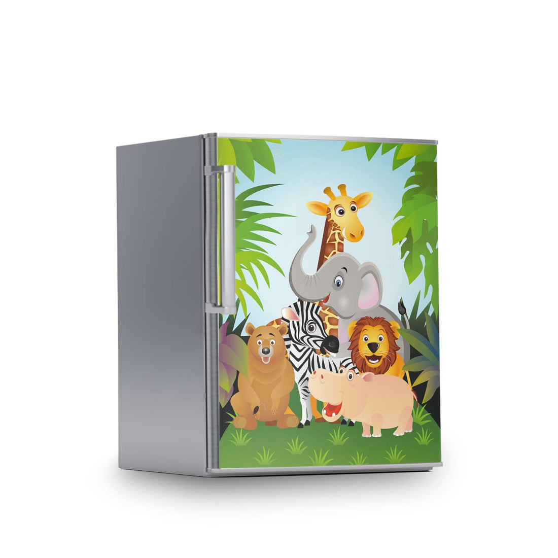 Kühlschrank Folie -Wild Animals- Kühlschrank 60x80 cm
