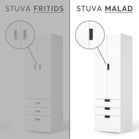 Vergleich IKEA Stuva Malad / Fritids - Flieder Light