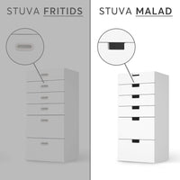 Vergleich IKEA Stuva Malad / Fritids - Flieder Light