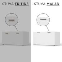 Vergleich IKEA Stuva Malad / Fritids - Gelbe Zacken
