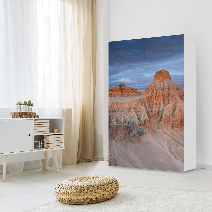 Möbel Klebefolie Outback Australia - IKEA Besta Schrank Hoch 6 Türen - Wohnzimmer