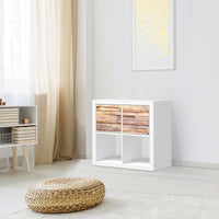 Möbel Klebefolie Artwood - IKEA Expedit Regal 2 Türen Quer - Wohnzimmer