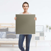 Möbel Klebefolie Braungrau Light - IKEA Hemnes Beistelltisch 55x55 cm - Folie