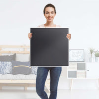 Möbel Klebefolie Grau Dark - IKEA Hemnes Beistelltisch 55x55 cm - Folie