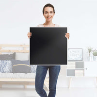 Möbel Klebefolie Schwarz  - IKEA Hemnes Beistelltisch 55x55 cm - Folie