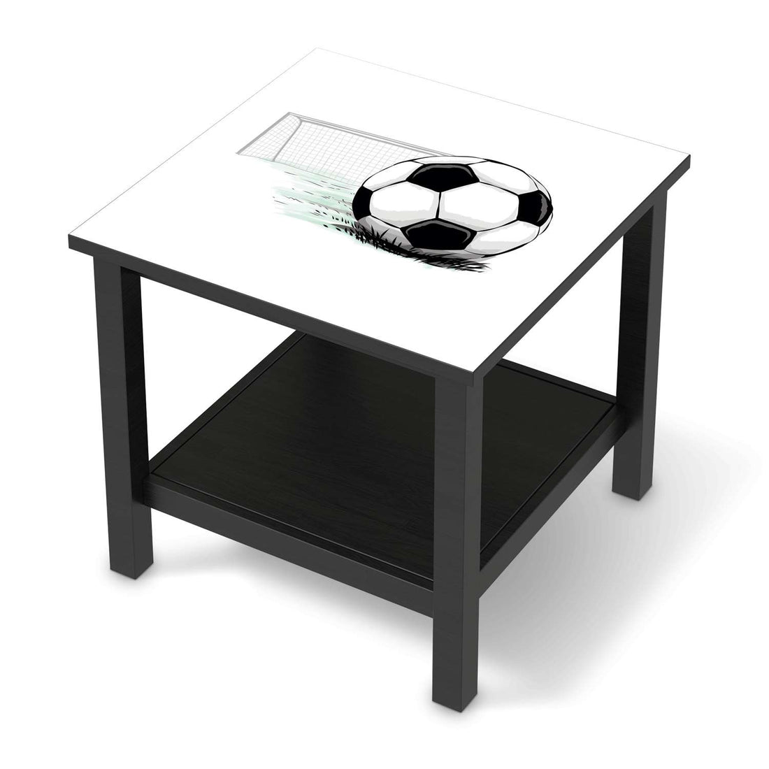 Möbel Klebefolie Freistoss - IKEA Hemnes Beistelltisch 55x55 cm - schwarz