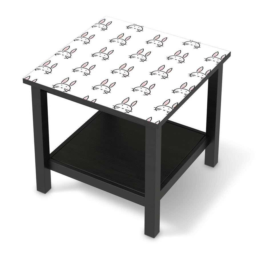 Möbel Klebefolie Hoppel - IKEA Hemnes Beistelltisch 55x55 cm - schwarz