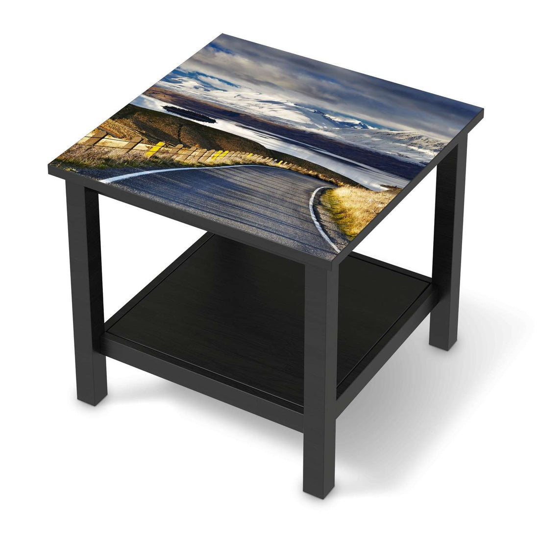 Möbel Klebefolie New Zealand - IKEA Hemnes Beistelltisch 55x55 cm - schwarz