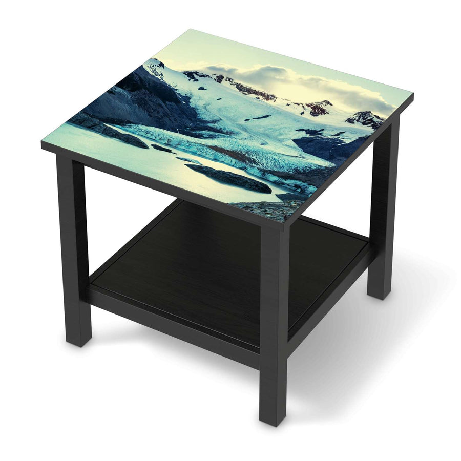 Möbel Klebefolie Patagonia - IKEA Hemnes Beistelltisch 55x55 cm - schwarz