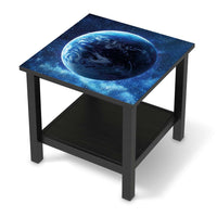 Möbel Klebefolie Planet Blue - IKEA Hemnes Beistelltisch 55x55 cm - schwarz